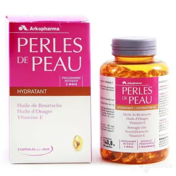 PERLES DE PEAU hydratation Boite de 200 Capsules