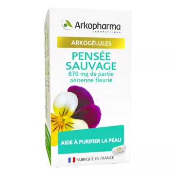 Arkocaps Wild Pansy Purifica la pelle in vendita nelle farmacie