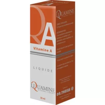 Flacone per pipette liquide alla vitamina A Liquamine A da 30 ml