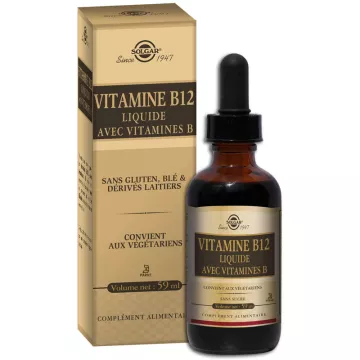 Solgar Vloeibare Vitamine B12 met Vitamine B 59ml