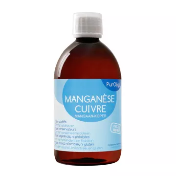 PurOligo Mangaan Koper Oligotherapie 500ml