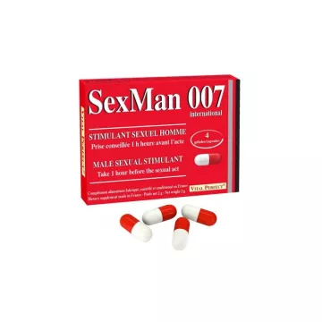 VITAL PERFECT SEXMAN 007 4 GÉLULES