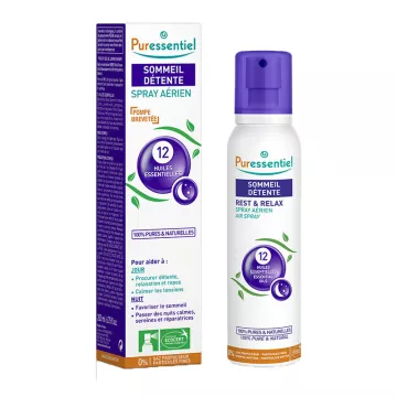 Puressentiel Spray Sleep Relaxation Relaxation 12 Essential Oils 200ml