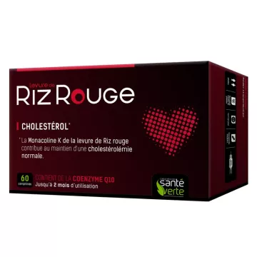 Santé-Verte Roter Hefereis 600 mg Cholesterin 60 Tabletten