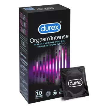 Durex CONDOMS 10 ORGASMIC ORGASM'INTENSE
