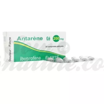 ANTARENE GE ibuprofène 200MG 30 comprimés