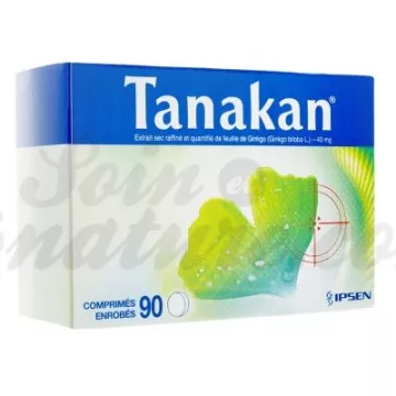 Tanakan Ginkgo biloba 90 CÁPSULAS IPSEN PHARMA