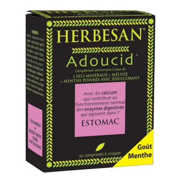 Herbesan Adoucid Mint 30 comprimidos