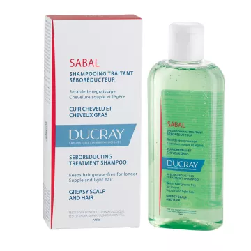 SABAL DUCRAY shampoing CHEVEUX GRAS FL 200ML