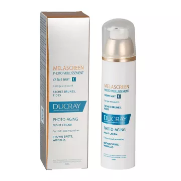 Ночной крем для лица Melascreen Photo-Aging Ducray 50 мл