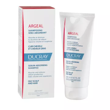 ARGEAL DUCRAY shampoo CABELO OLEOSO 200ml