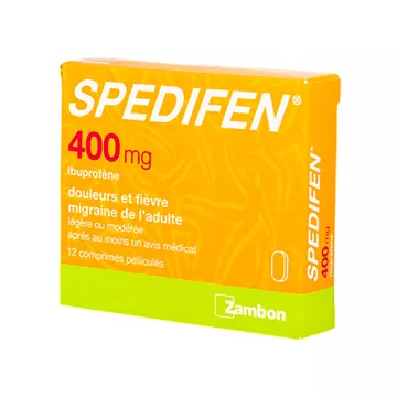 Spedifen 400 mg Ibuprofen 12 tablets