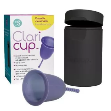 CLARICUP Coupelle menstruelle silicone taille 1