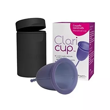 CLARICUP Menstruations Cup-Größe 3 XL wichtige Regeln