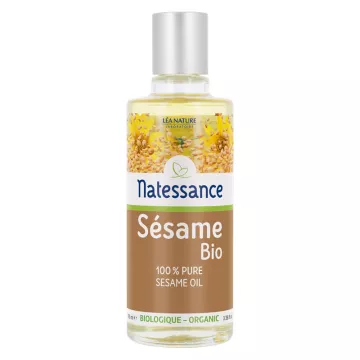 NATESSANCE Sesame Oil Orgânica 100ML 100% puro