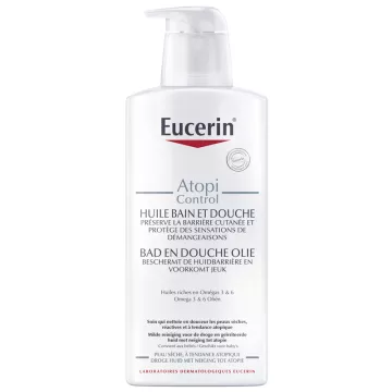 Eucerin AtopiControl banho de óleo e 400ml Shower