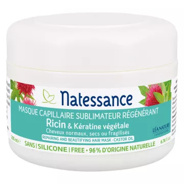 NATESSANCE RICIN Masque capillaire sublimateur 200ML