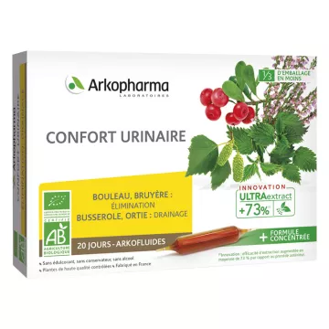 Arkofluides Confort Urinaire Bio 20 ampoules