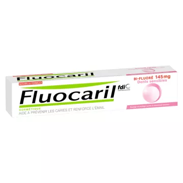 Fluocaril Bi-Fluorado 145 mg Dentes Sensíveis com Pasta Dentária 75 ml