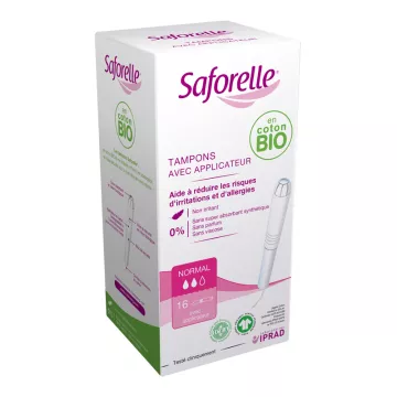 Saforelle Tampon mit Applikator Normal x16 