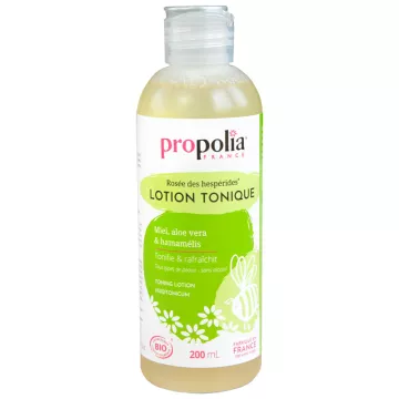 Propolia Lotion tonique BIO Eaux florales Bio Miel Bio et thé vert 200 mL