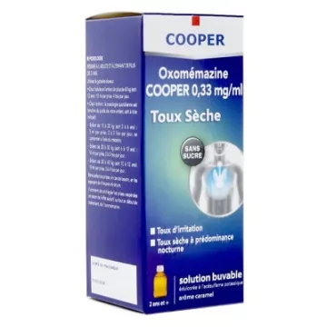 OXOMEMAZINE COOPER TOUX Sèche 150ml