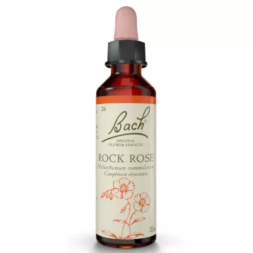 Bach Flower Rock Rose 20ml Original ROCK ROSE