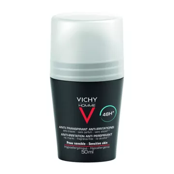 VICHY HOMME anti transpirant 48h Roll on anti-trace 50ml