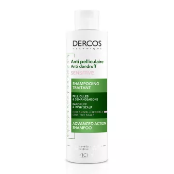 DERCOS Sensitive anti-dandruff shampoo 200ml