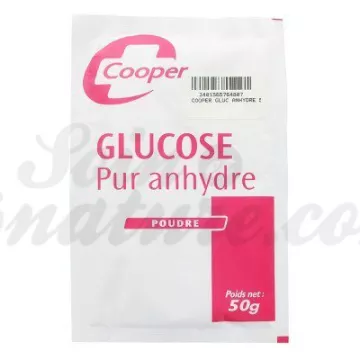 Pure Anhydrous powdered glucose 50g / 75g