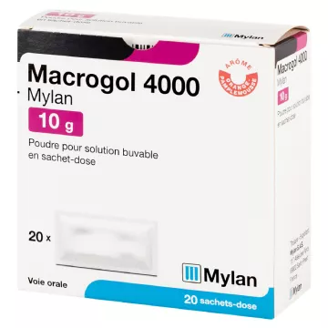 Mylan Viatris Macrogol 4000 10g Constipatie 20 Sachets