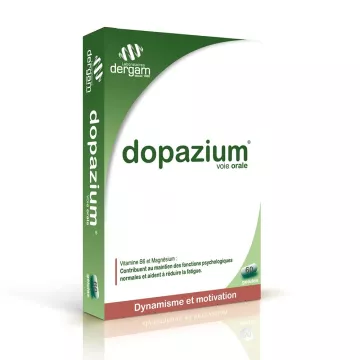 DOPAZIUM dinamismo y motivación Dergam 60 Cápsulas