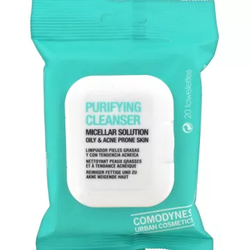 COMODYNES PURIFYING CLEANSER Acne Wipe 20 Sachets