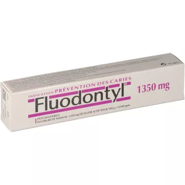 FLUODONTYL 1 350MG TOOTHPASTE WITH 75ML Fluorine