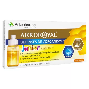 Arkopharma ArkoRoyal Junior Body Defenses 5 Doses Únicas