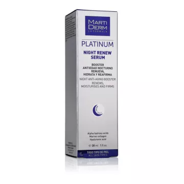 MARTIDERM platinum night renew sérum 30ml