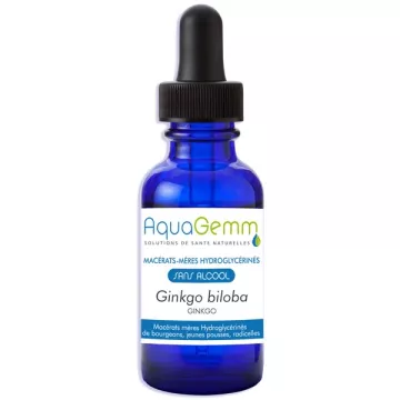 Ginkgo Biloba Bio AQUAGEMM Maceration of buds without alcohol Gemmotherapy