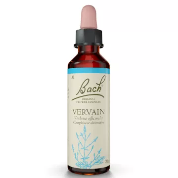 Bach Fiori Verbena 20ml VERVAIN Original