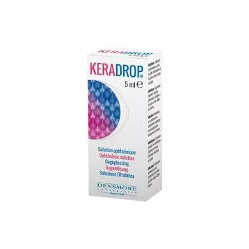 Keradrop eye drops eye inflammation Densmore