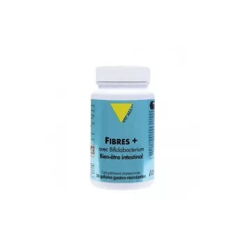 Vitall + meer met FIBER Bifidobacterium 30 capsules