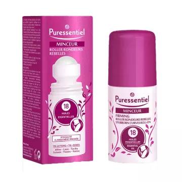 75ML óleo essencial Puressentiel Slimming Rolo gordura teimosa