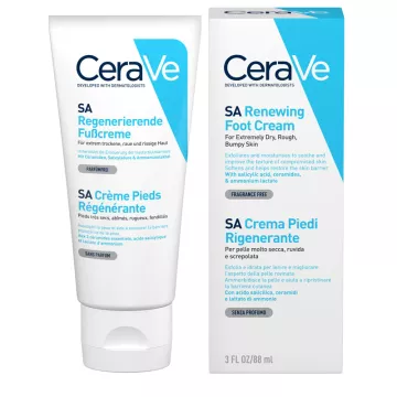 CeraVe Regenerative Foot Cream Pés secos e calos