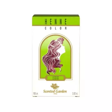 Scented Garden Color de cabello Henna Auburn 100G