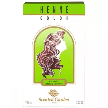 Scented Garden Natural Color Henna Chestnut 100G