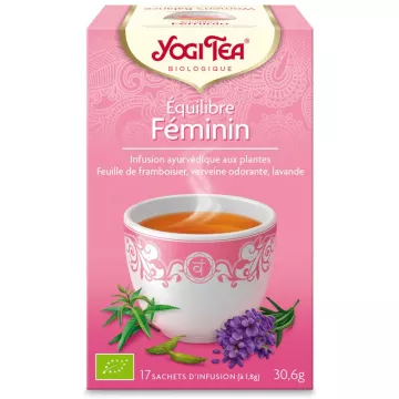 Yogi Tea Kräutertee Balanced Feminine Ayurvedische Infusion 17 Teebeutel