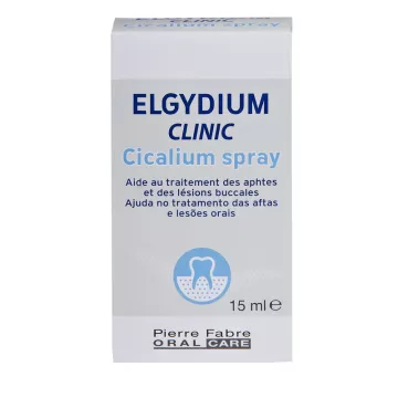 ELGYDIUM CLINIC CICALIUM Spray buccal réparateur 15ml