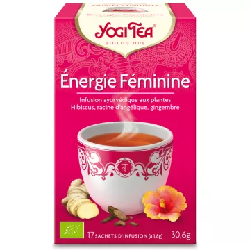 Yogi Tea Herbal Tea Energía para mujeres Infusión ayurvédica 17 Bolsitas