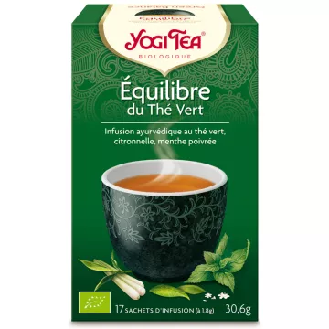 Yogi Tea Tea Equilibrio Equilibrio di tè verde ayurvedico 17 bustine