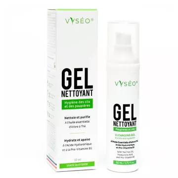 VYSEO Gel nettoyant Hygiène des paupières et des cils 50ml