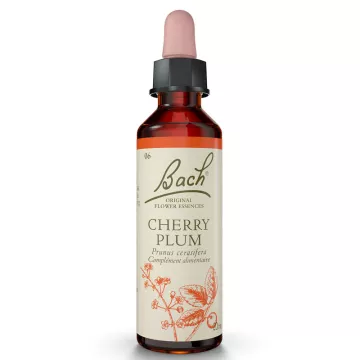 Bach flower Plum CHERRY PLUM 20ml Original Prunus